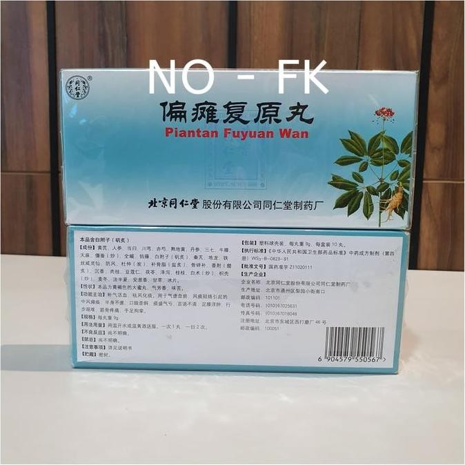 TERBARU - Original Piantan Fuyuan Wan obat stroke herbal