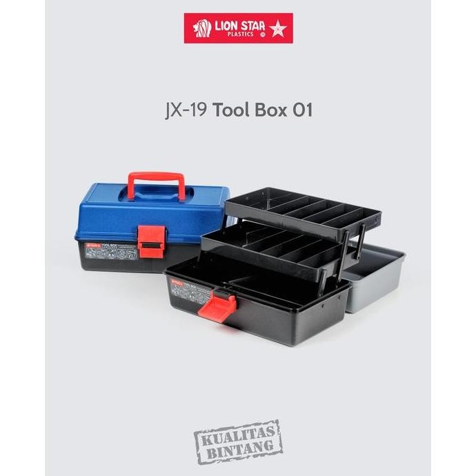 

Terlaris Lion Star Kotak Perkakas Tool Box 01 Penyimpanan Toolbox Tamiya Teknik