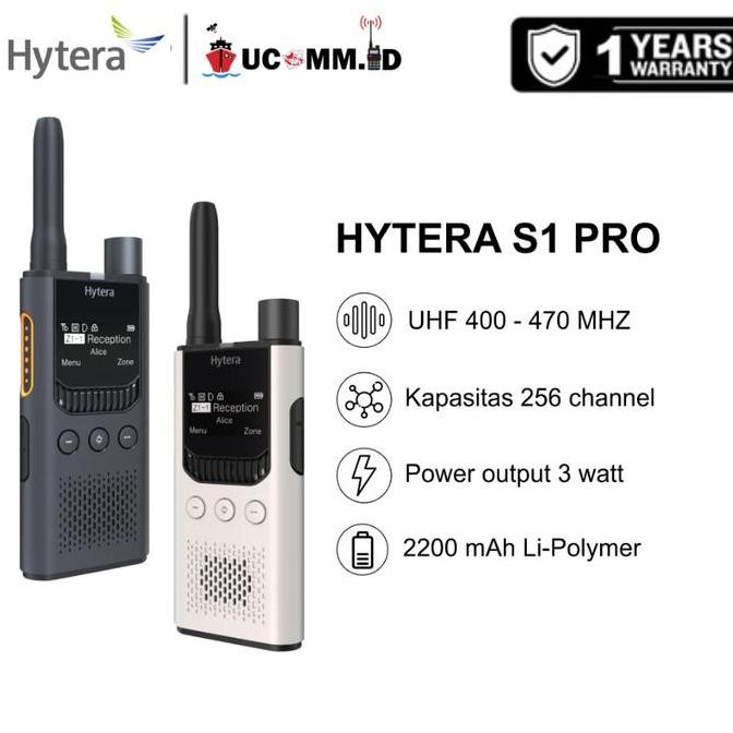 Promo Hytera S1 Pro Ht Dmr Digital Uhf 400 Mhz Original