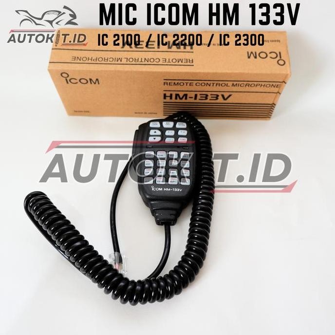 Murah Mic Icom Hm 133V Mik Icom Hm133 Hm 133 Extramic Ic 2200 2300 2300H