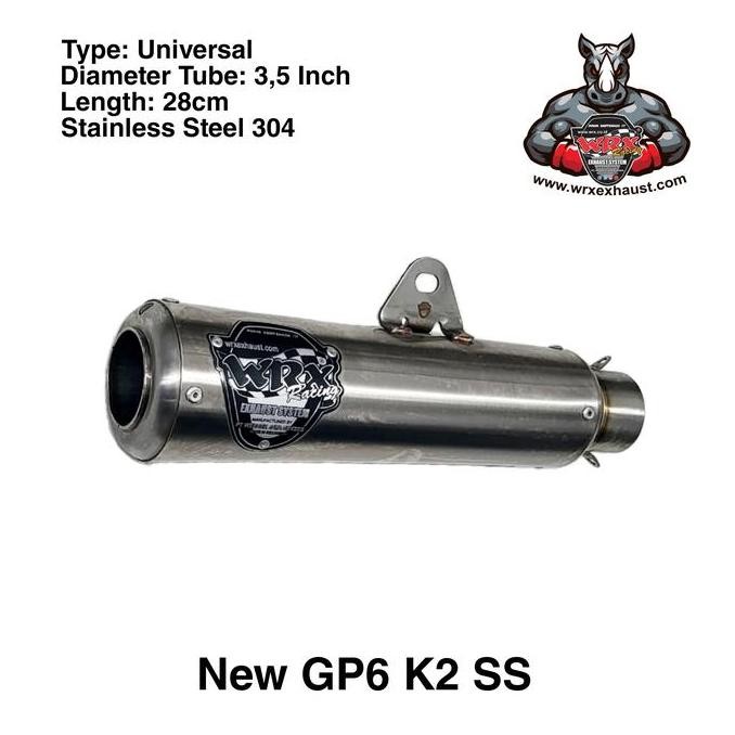 Knalpot WRX New GP6 K2 SS