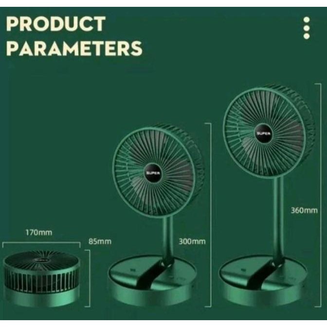 Swin Portable Fan Kipas Mini / Dual Portabel Fan Cs