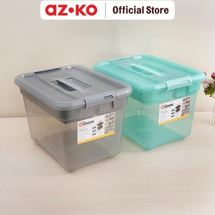

Terlaris Azko Ezy Storage 18 Ltr Solutions Kotak Penyimpanan Serbaguna Random Kotak Serbaguna Wadah Simpan Storage Box Boks Organizer