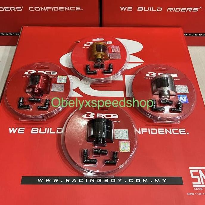 TABUNG MINYAK REM RCB BRAKE FLUID TANK A1 BULAT RADIAL UNIVERSAL