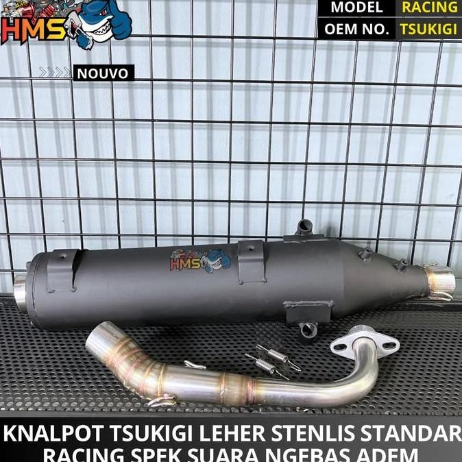 KNALPOT TSUKI NOUVO NOUVO Z NOUVO LELE LEHER STENLIS KNALPOT BOBOKAN