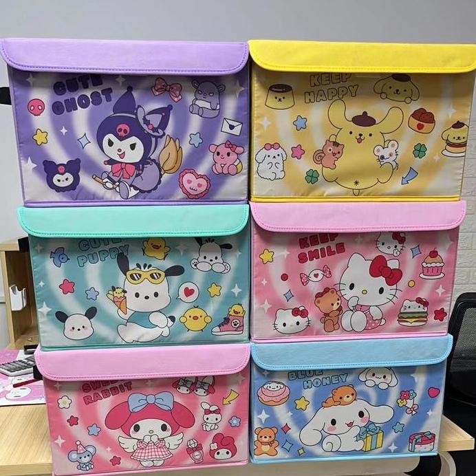 

Terlaris Storage Box Sanrio Multifungsi / Kotak Lipat Serbaguna