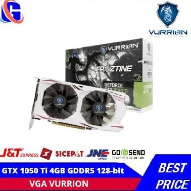 BEBAS ONGKIR - VURRION GTX 1050 Ti 4GB GDDR5 128-bit | VGA Card Vurrion GTX1050Ti