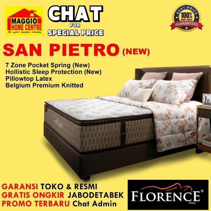 Kasur Springbed Florence - Matras Furniture - San Pietro - Florence Matras