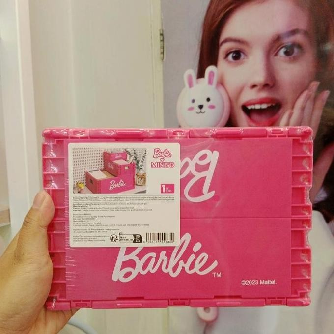 

Terlaris Miniso Barbie Collection Collapsible Storage Bin (L, M, S)