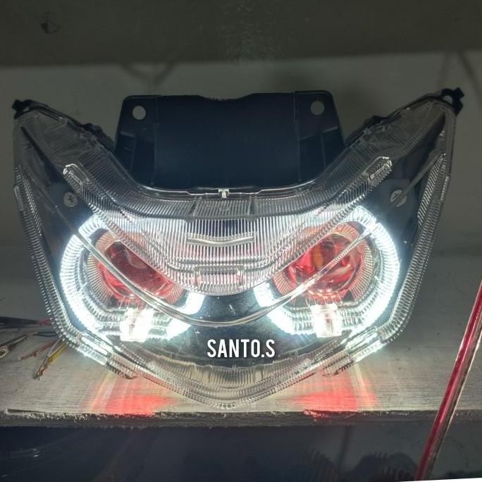 lampu beat deluxe biled dabel beat deluxe 2020-2023 custom lampu