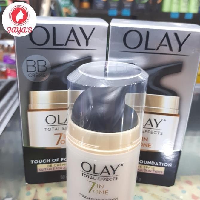 TERMURAH - Olay Total Effect Touch Of Foundation BB Creme SPF 15 50g