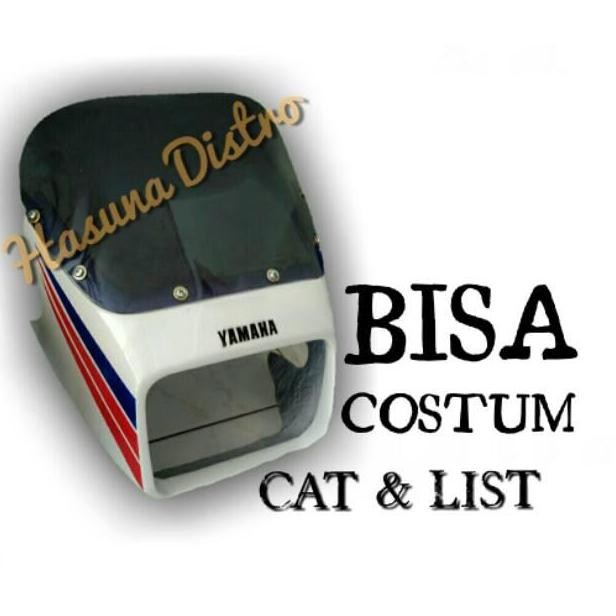 Krodong lampu atau kedok lampu motor yamaha RX Z