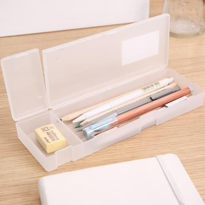 

TERLARIS - MUJI - Polypropylene Pen Case Pencil Case || Tempat Pensil