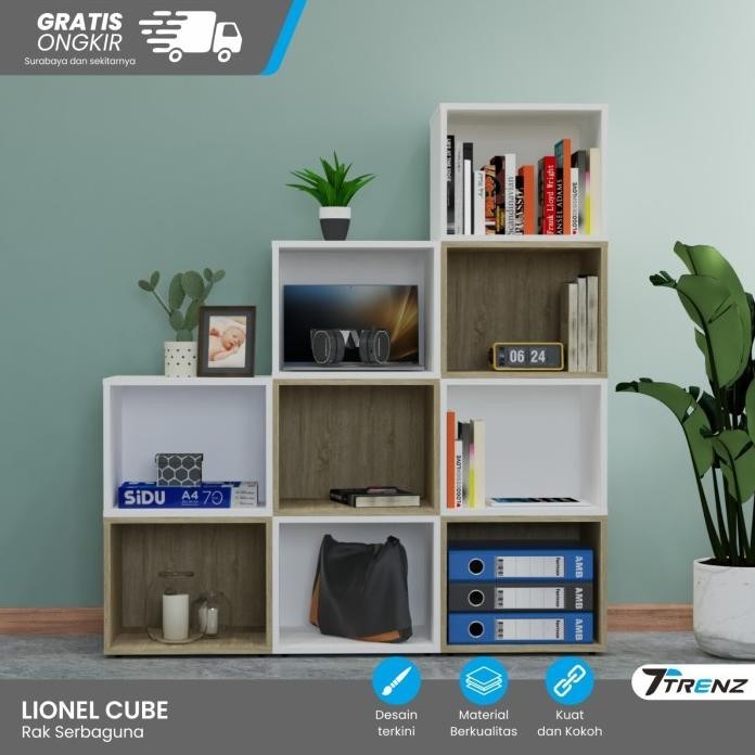 

Terlaris Trenz Furniture - Kotak Penyimpanan Organizer Rak Cube Minimalis Cube