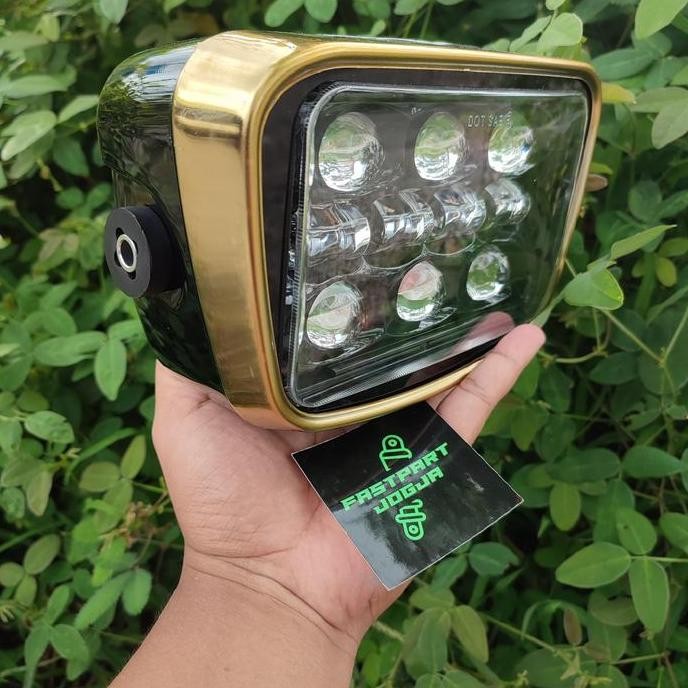 Lampu daymaker Oval Rx king ring Emas SE Gold