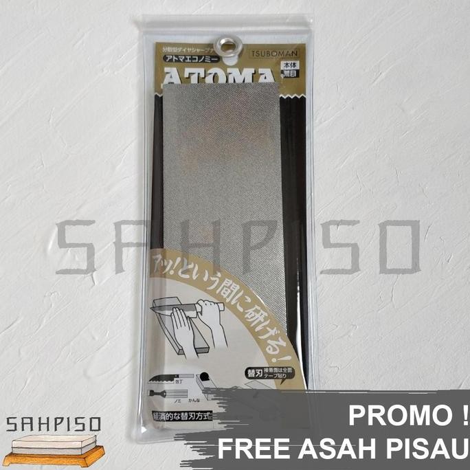 TERMURAH - Atoma Diamond sharpening plate Coarse Grit #140 stone steel Tsuboman