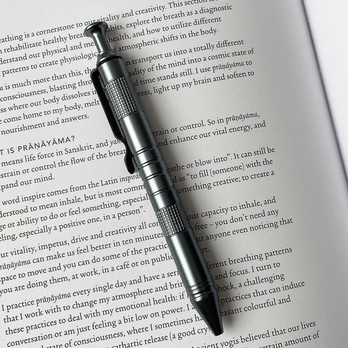 

BEBAS ONGKIR - Tron - Luxury Stainless Pen / Brass Pen / Ballpoint / pulpen