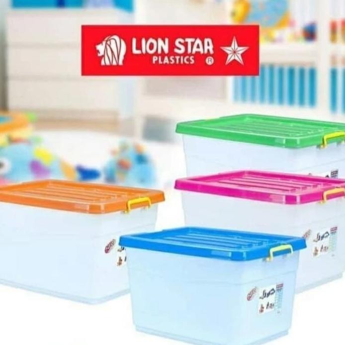 

Terlaris Lion Star : Wagon 30 Box Container Dgn Roda 30 Liter Vc 9 / By Gojek