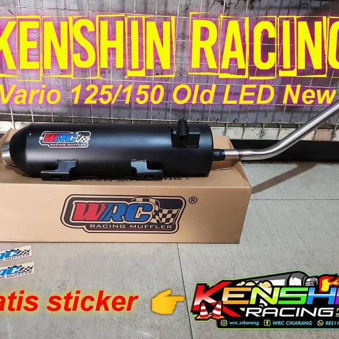 knalpot WRC Vario 125 150 old new Led
