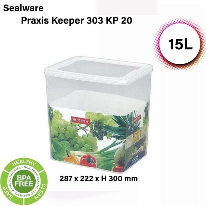 

Terlaris Lion Star Kp-20 Praxis Keeper 303 15 Liter Kotak 15L Kp20 Lionstar