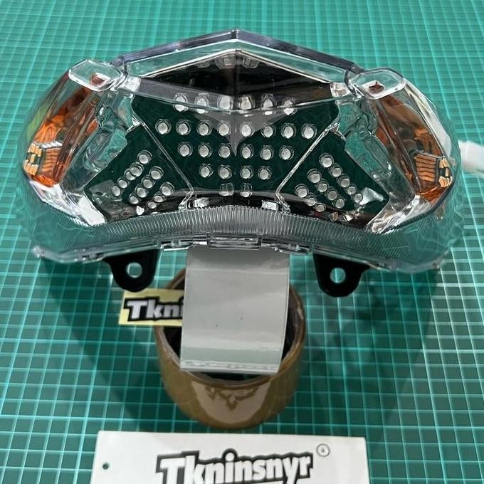Stoplamp Reflektor Lampu Vario 125/150 Old Led Custom Sein Orange
