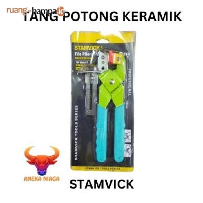 Promo Aneka - Tang Potong Keramik Stamvick - Tang Keramik Alat Pisau Tang Potong Ori Klp