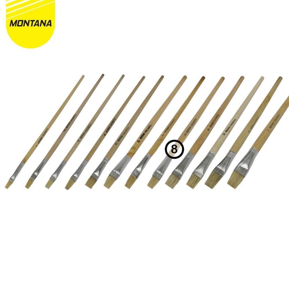 

MONTANA BRUSH KUAS CAT AIR LUKIS 31.8 CM WATERCOLOR BRUSH ACRYLIC NYLON BRW-2/RETAIL