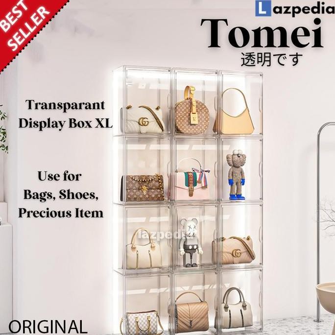 

Terlaris Tomei Transparent Storage Display Box Xl Kotak Penyimpanan Sepatu