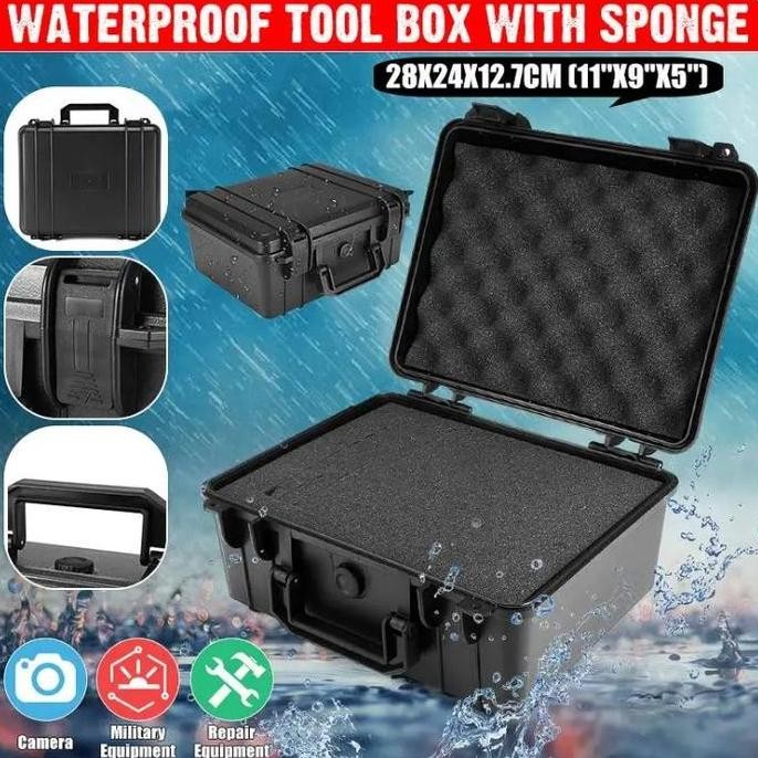 

Terlaris Tool Box Koper Kotak Perkakas Jinjing Portable Storage Waterproof 28Cm
