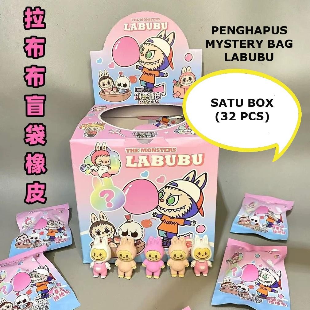 

(32 PCS) SATU BOX PENGHAPUS MISTERY BAG LABUBU KOTAK MISTERI MYSTERY BOX SURPRISE BLIND BOX POP MART THE MONSTER LISA BLACKPINK