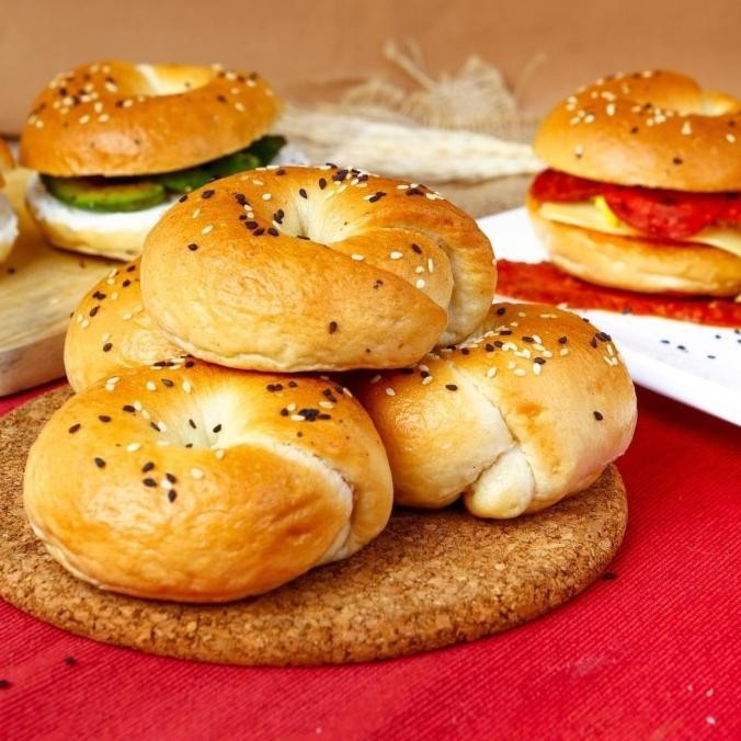 

(Expert) BAGEL // Healthy Bread // Roti Eropa
