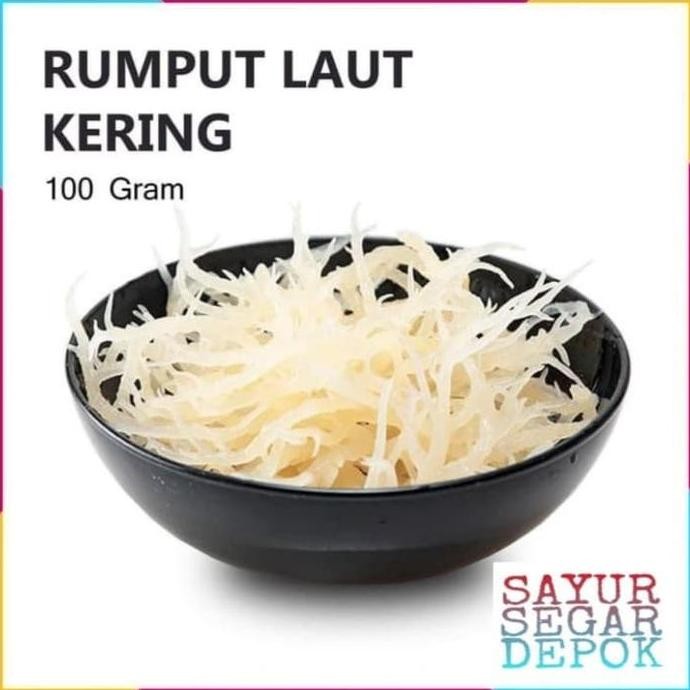 

RUMPUT LAUT KERING 100 GRAM / SAYUR SEGAR DEPOK