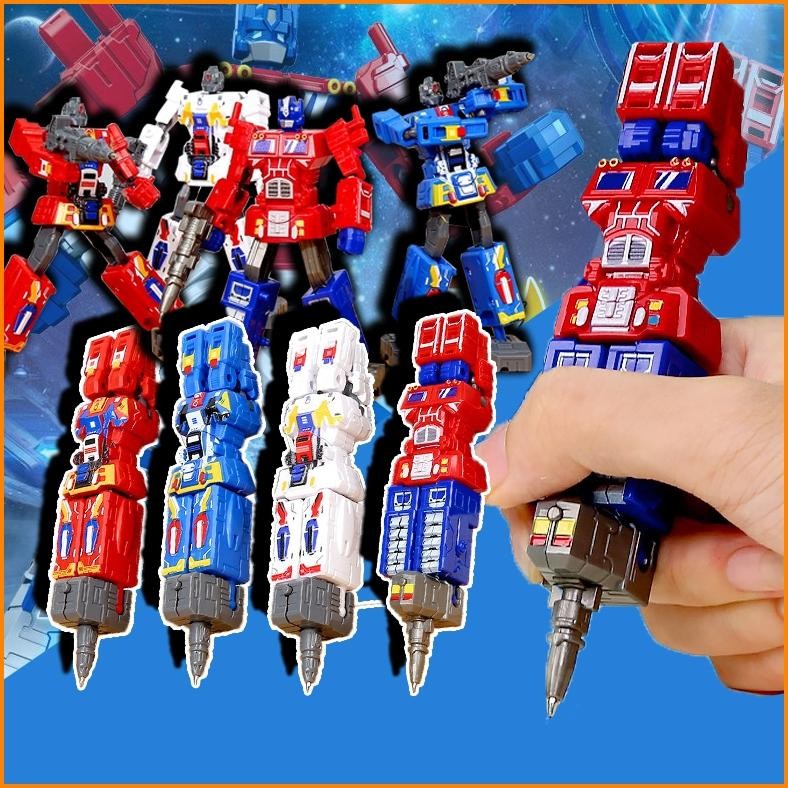 

Pulpen Robot Bentuk Ganda Pulpen Transformers Pena Belajar Yang Menyenangkan