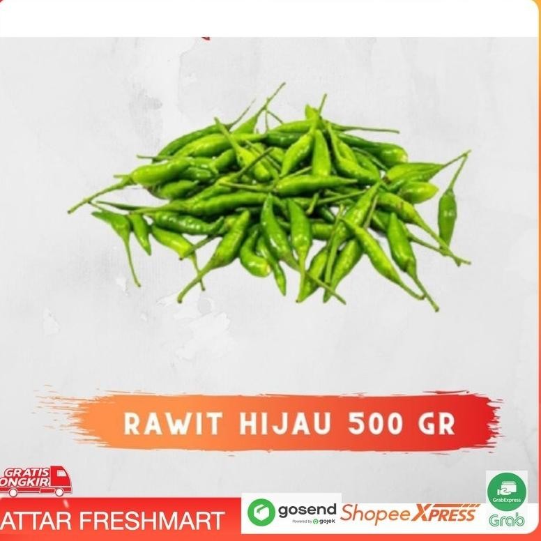 

KIRIM INSTANT [ Cabe / Cabai Rawit Hijau 250g/500g/1Kg ]