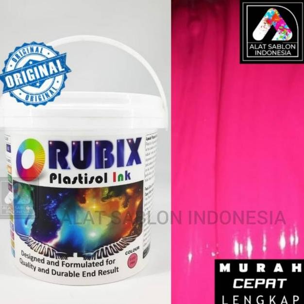 

TINTA SABLON PLASTISOL RUBIX PINK STABILO FLO PINK 1KG