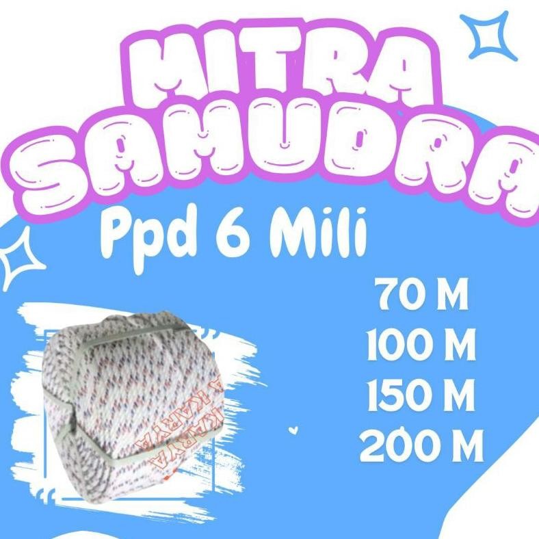 

TALI TAMBANG PLASTIK 6 MILI 1 ROLL 220 METER / TALI TAMBANG 6 MILI 1 ROLL / TAMBANG 6 MILI 1 ROLL AST