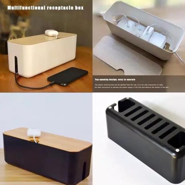 

Terlaris Multifunction Cable Storage Box Organizer Kotak Penyimpanan