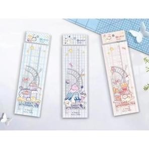 

Penggaris 50 Pcs per Box Set Fashion Ruler 20cm / Ruler Set 4 Akrilik 20 cm AST