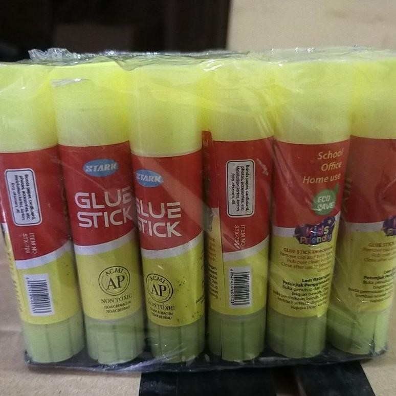 

24 buah ( 1 bok ) Lem Kertas Stik/Glue Stik AST