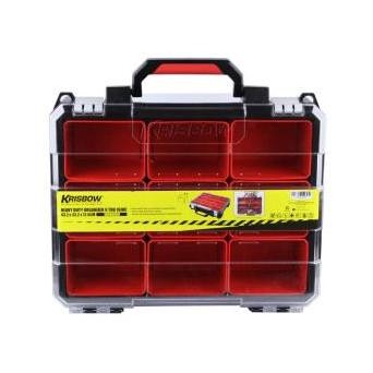 

Terlaris Tool Box / Krisbow Kotak Penyimpan Perkakas 9 Kompartemen 40 Cm