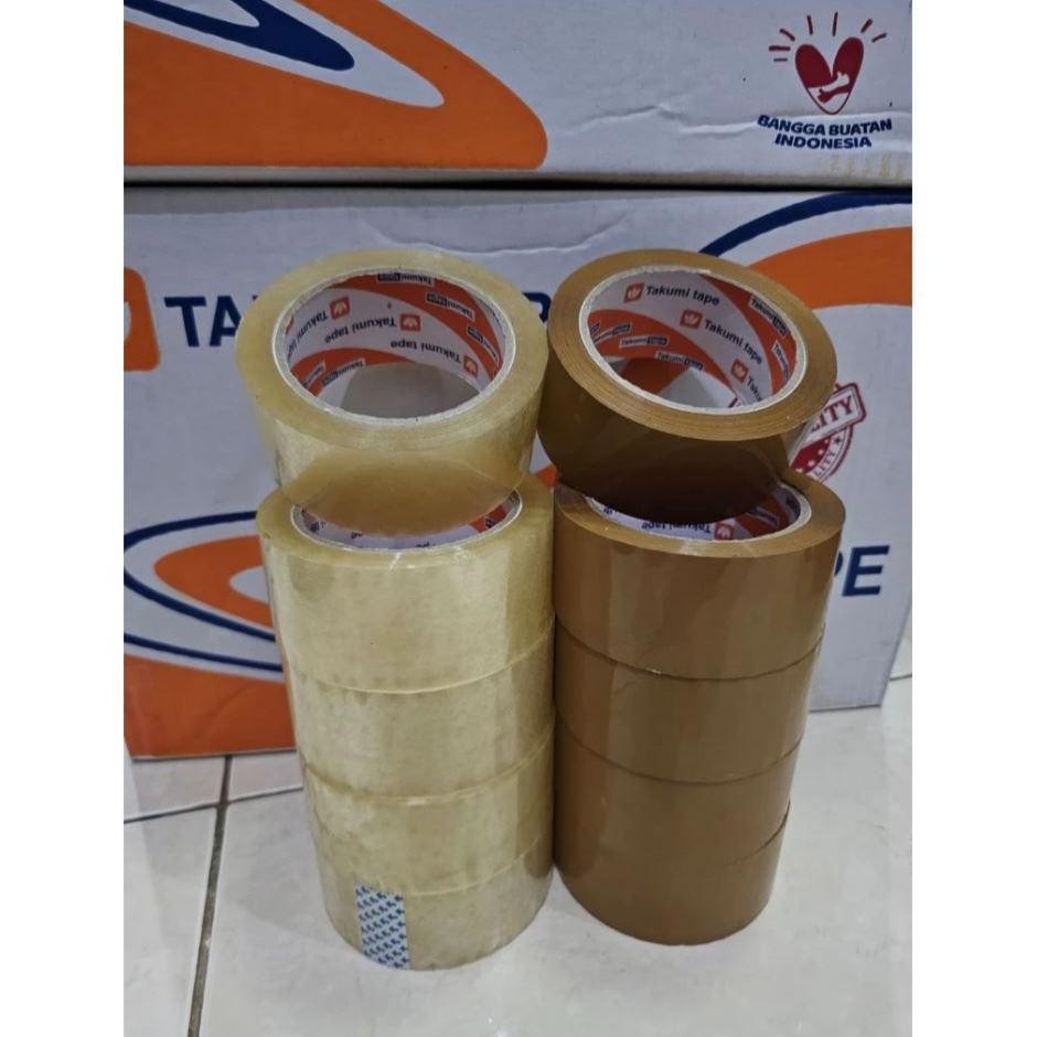 

LAKBAN 2INCH 45MM x 90YARD 45MC LAKBAN BENING COKLAT 1DUS 72ROL 2 INCH 45 MM x 90 YARD (HARGA 1SLOP/ 1 SELOP) AST