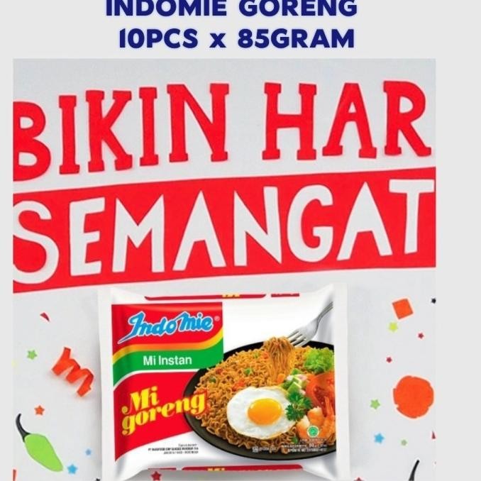 

(Expert) INDOMIE GORENG ISI 10PCS X 85GRAM