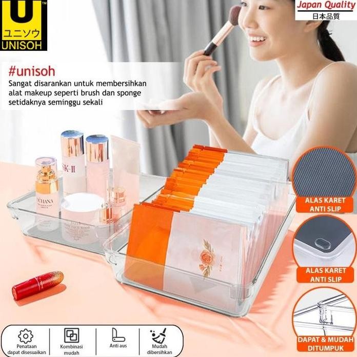 

Terlaris Unisoh Storage Box Sekat Laci Penyimpanan Kotak Pembatas Tempat Sendok
