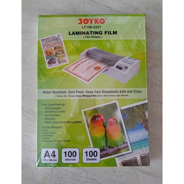 

plastik laminating F4 / plastik laminating joyko / plastik laminating A4 AST