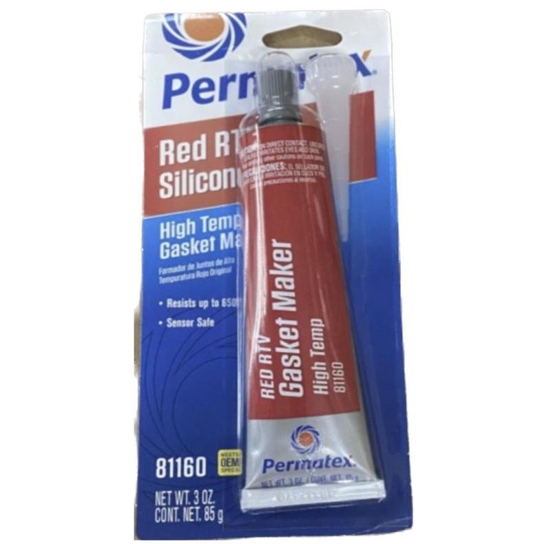 

PERMATEX RED RTV SILICONE GASKET MAKER HIGH TEMP AST