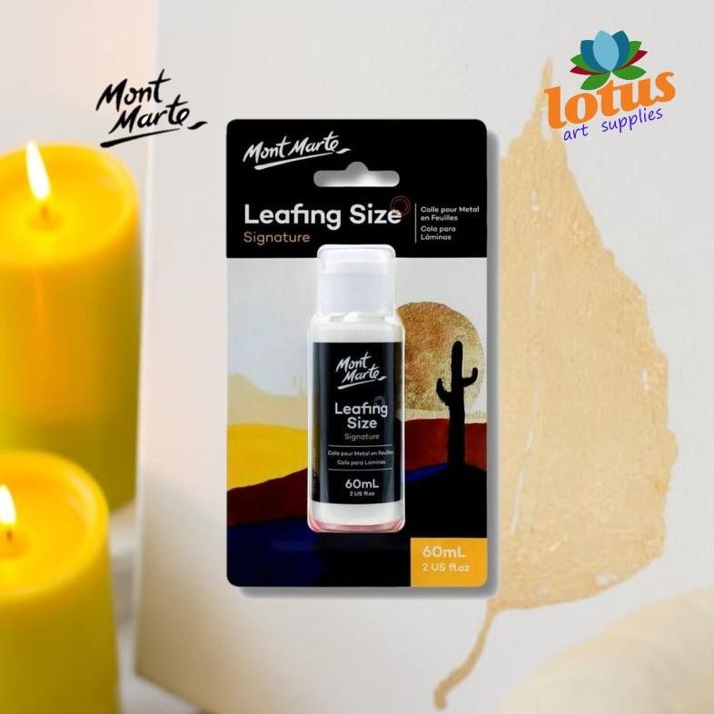 

MONT MARTE Signature Leafing Size 60ML Water Based Gilding Adhesive AST