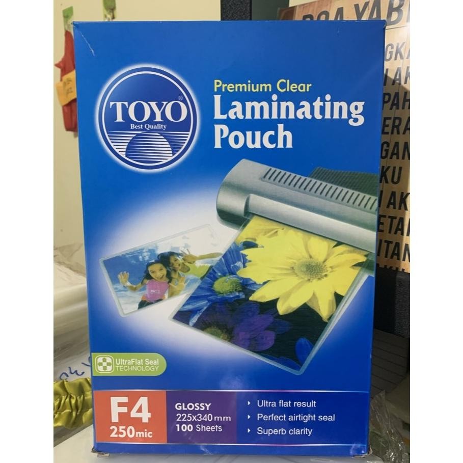

LAMINATING FOLIO TEBAL 250 MICRON ISI 100 LEMBAR AST
