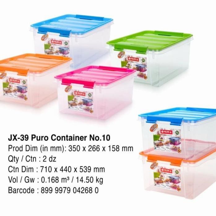 

Terlaris Storage Box Multifungsi, Kontainer Puro Lion Star No 10