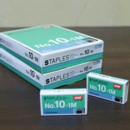 

Isi Staples ZRM No. 10-1M Original - 1 pack isi 20 box AST