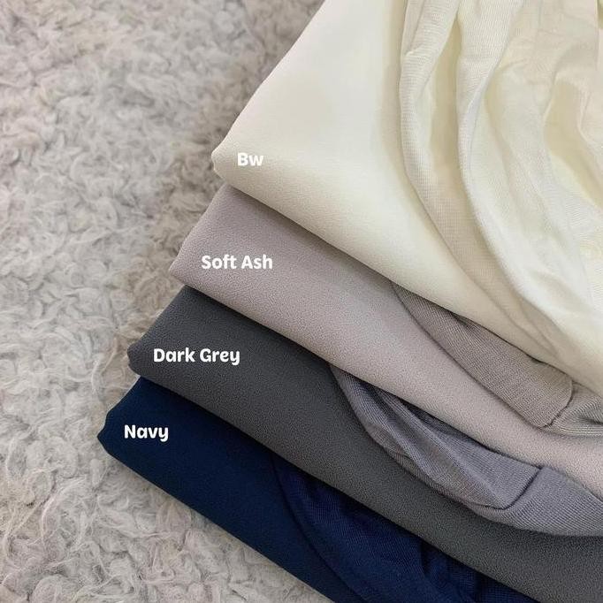 New Hijab Instan Segiempat Instan 2 Layer Ceruty Babydoll Premium 120 X120 High Quality
